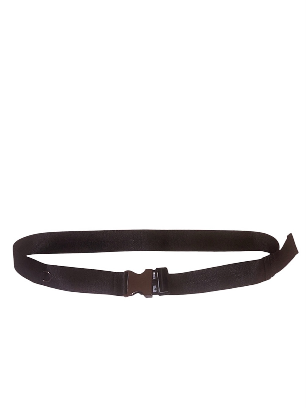 Men’s Black Tactical Web Belt with Quick-Release Buckle